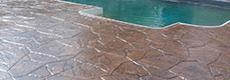 Stamped concrete